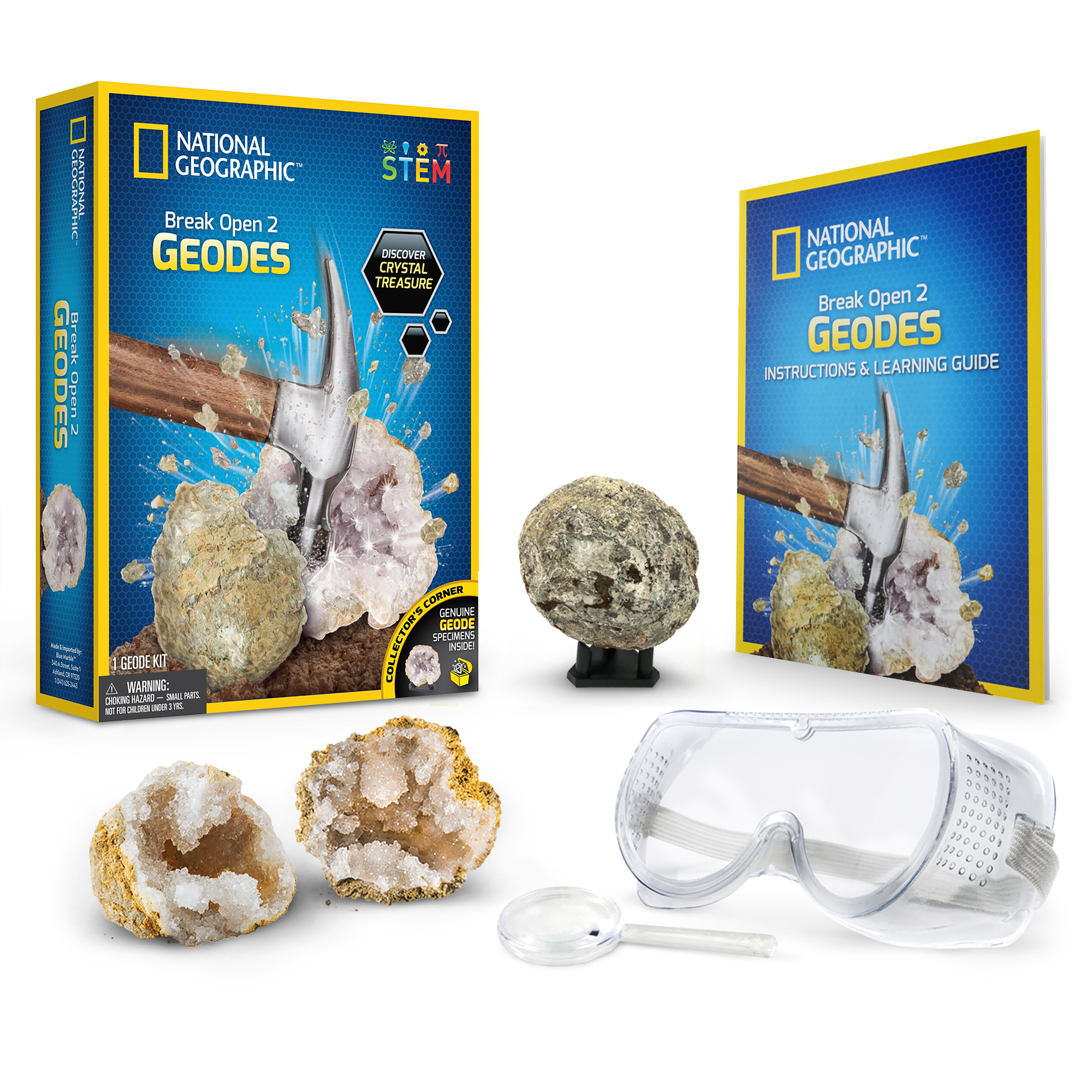 National Geographic® Break Open 2 Geodes | Bass Pro Shops Canada